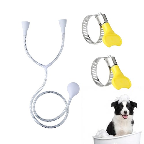 Double tap shower attachment - double,