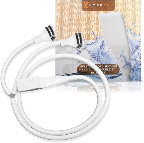 Double tap shower attachment - double,