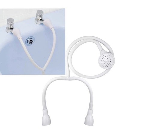 Double tap shower spray - shower, hose
