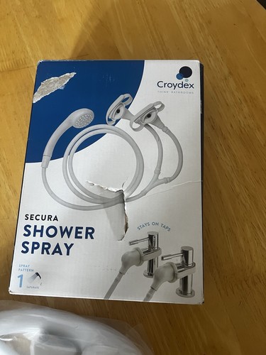 Croydex secura shower spray - secura,