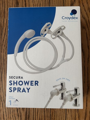 Croydex secura shower spray - secura,